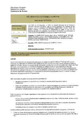 2024-098 PROTECTION SOCIALE COMPLEMENTAIRE PREVOYANCE